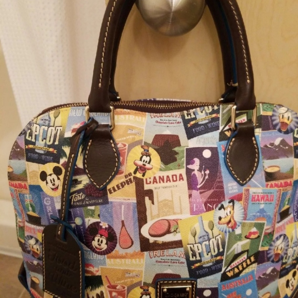 Disney Dooney & Bourke food and wine